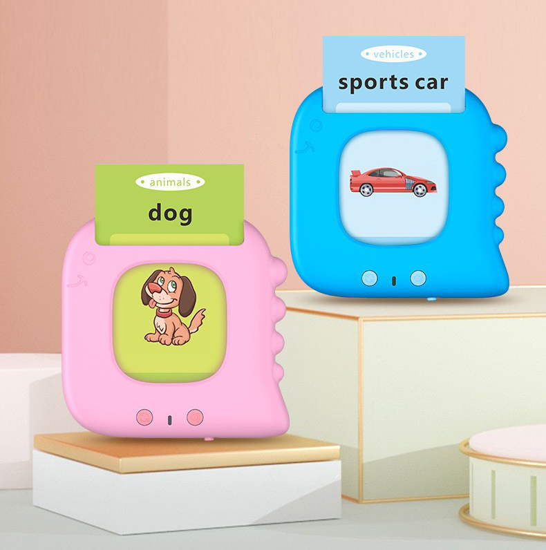 Kids Learning Toys English Language Learning Flash Card Machine