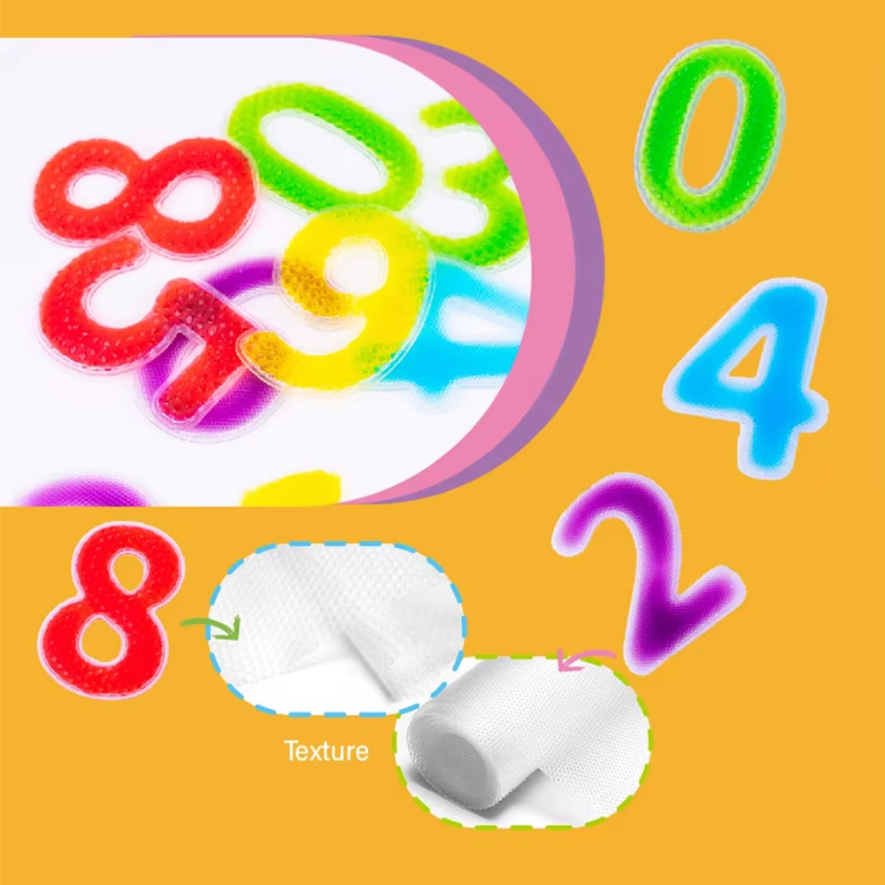 Learning Educational Sensory Toys Kids Math Numbers Montessori Toys for Preschool Toddlers Gel Filled Toys for Autistic Children
