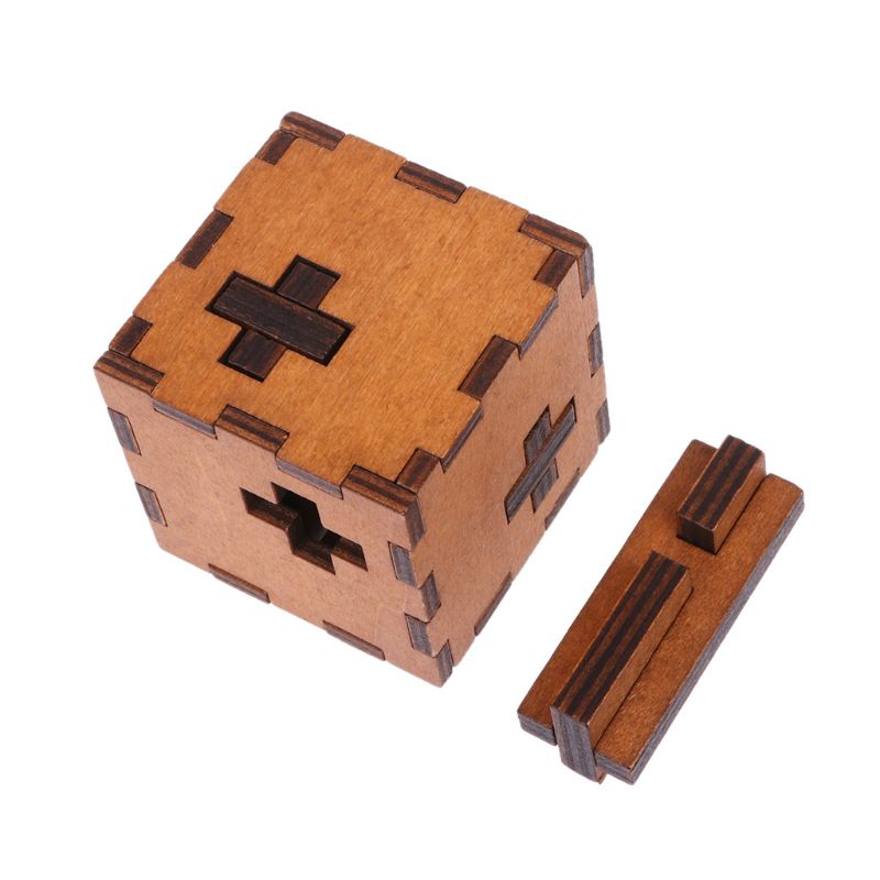New Swiss Cube Wooden Secret Puzzle Box Wooden Toy Brain Teaser Toy Child Brain Test Challenge Toy / Wooden Crafts
