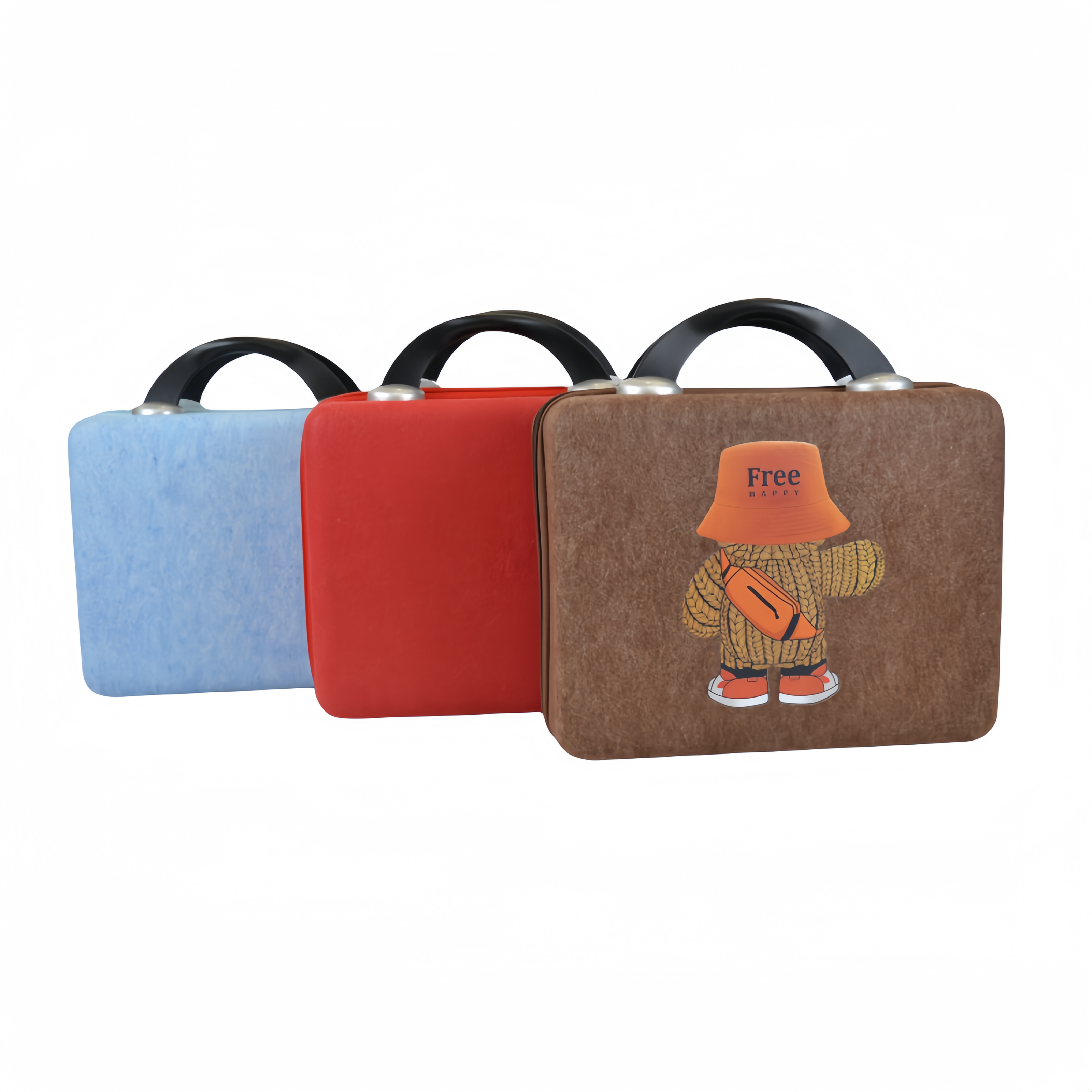 Early Childhood Education Busy Board, Felt Learning Board Wholesale Suitcase,Hot Selling Felt Bags for Children's Toys,