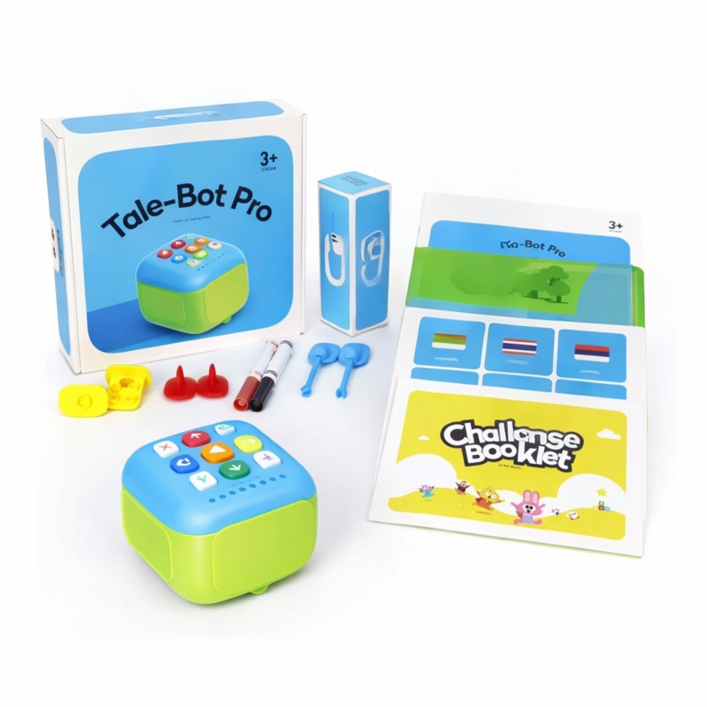 OEM Factory Talebot Pro Coding Robot STEM Robot for Kids 3+ to Learn Programming Educational Learning Toy for Toddlers