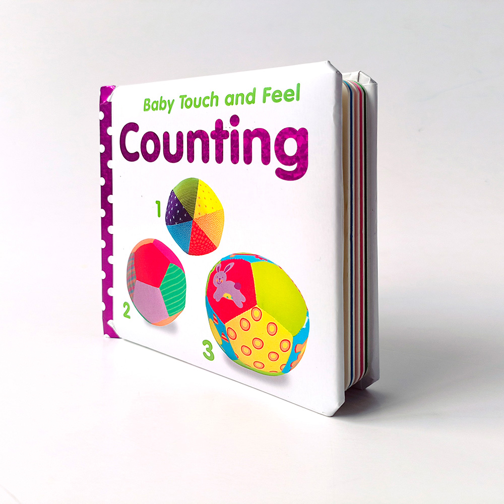 Best-selling Early Educational Toys Baby Touch And Feel Book Counting Board Book Printing Children's Book