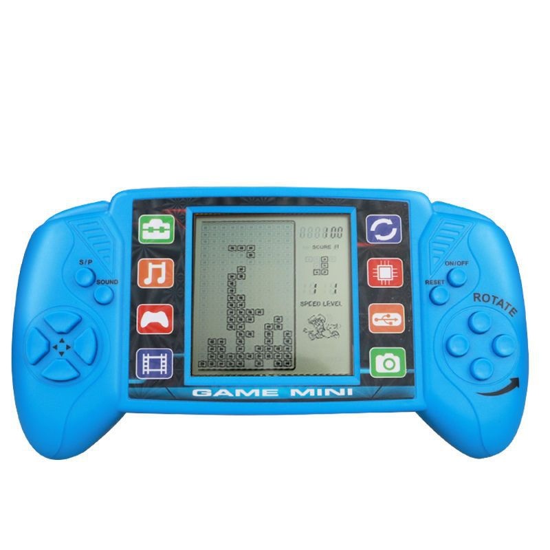 Cross-border Classic for Game Toy Children's Nostalgic Retro Handheld Puzzle Electronic Gift Model 1208 Colorful Display