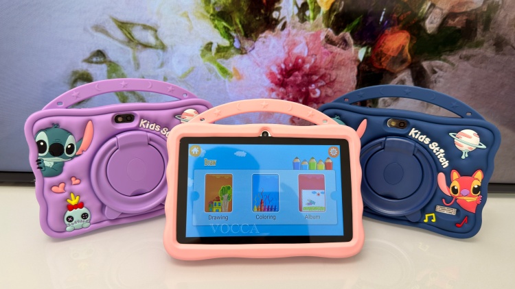 Best Gift 7-Inch MTK6735 Android 14 Kids Tablet 4G+64GB Pre-Installed Educational APP 1024x600IPSKids Learning Gift