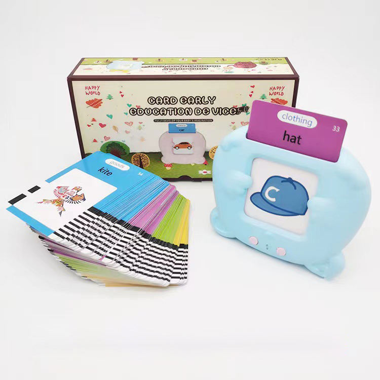 Kids Learning Toys English Language Learning Flash Card Machine