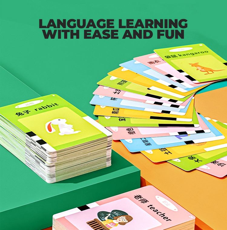 Card Machine Plastic Multiple-Language Learning Device English Reading Music Fun Toy Kids lightweight aluminum alloy frame