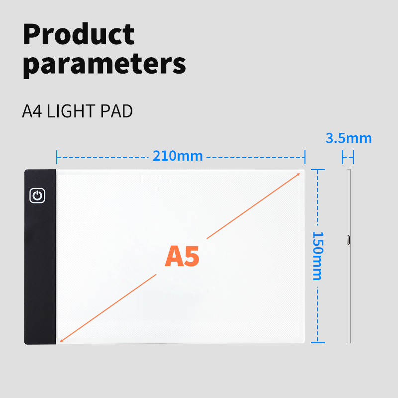 Led Light Pad Drawing Light Up Professional Multifunctional Copying Box Tracing Board Led Light Pad For Kids