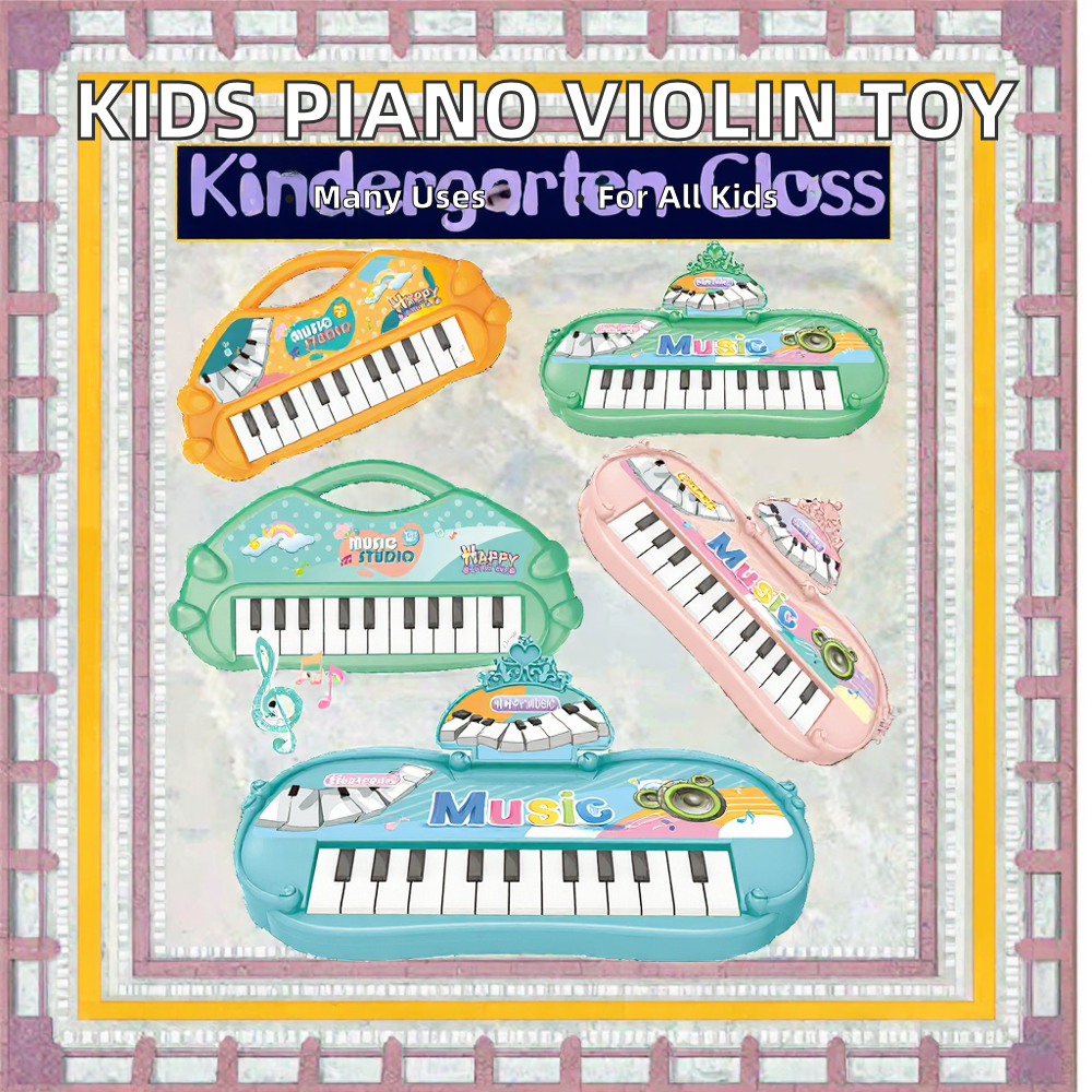 Children's Early Education Enlightenment Simulation Electronic Piano Keyboard 13 Button Multi Functional Puzzle Toy