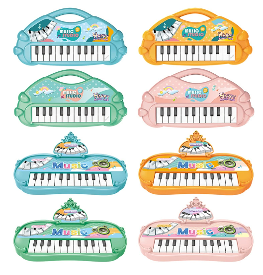 Children's Early Education Enlightenment Simulation Electronic Piano Keyboard 13 Button Multi Functional Puzzle Toy
