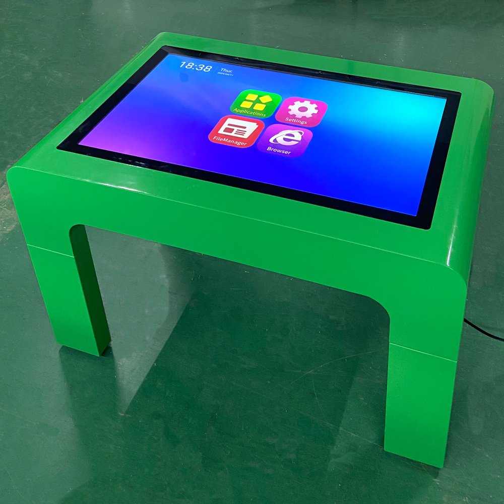 Professional Customization 32 Inch Green Lcd Indoor Waterproof Digital Android Kindergarten Kids Game Smart Touch Screen Table