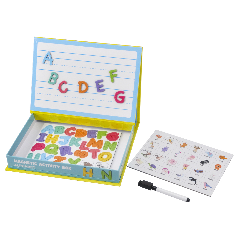 Interactive Magnetic Alphabet Learning Board Fun &amp; Educational Toy for Kids Aged 3+