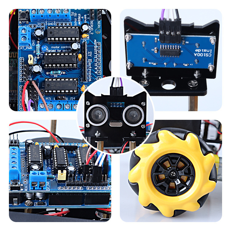 Starter Coding Learning School Children Kid Adults Stem Educational Robot Set Toy Smart With GPS DIY Robotic Car Kit for Arduino