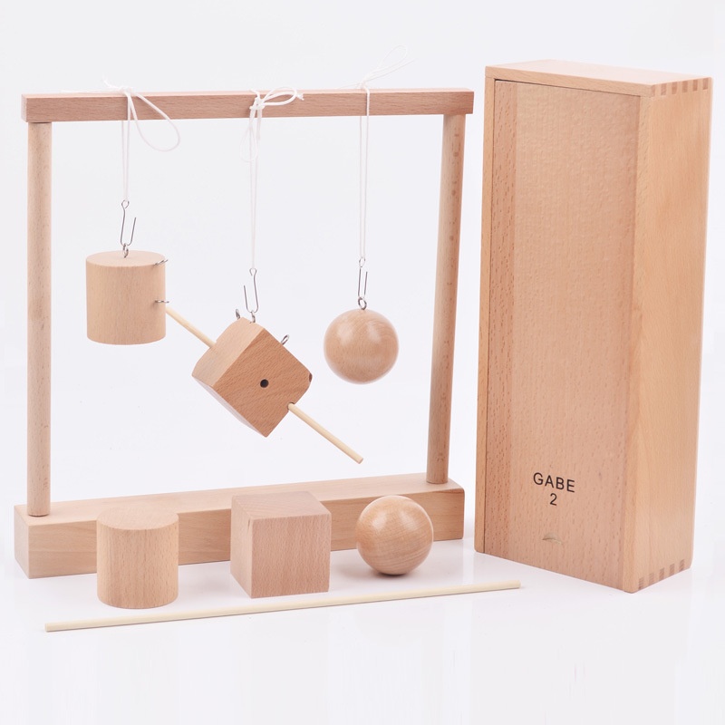 Genuine Flubert GABE15 Piece Set of Early Childhood Toys Kindergarten Teaching Aware Beech China White Box Packaging