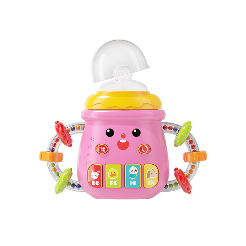 New Arrival Customized Logo Kids Electric Early Education Story Machine Educational Toys With Light up and Music
