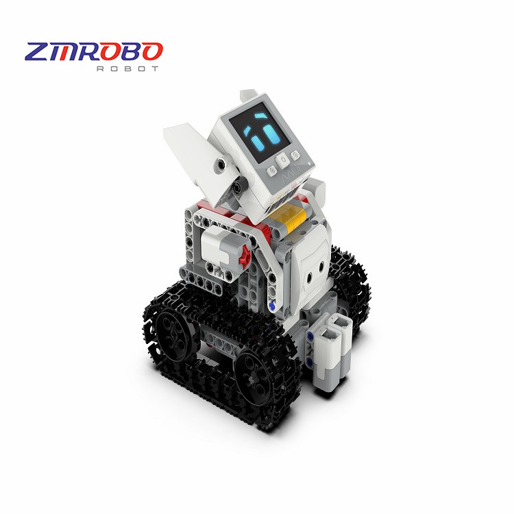 ZMROBO 2022 New Education Robot for Children Coding Programming Building Blocks STEM Kit Block Building DIY Education Robots