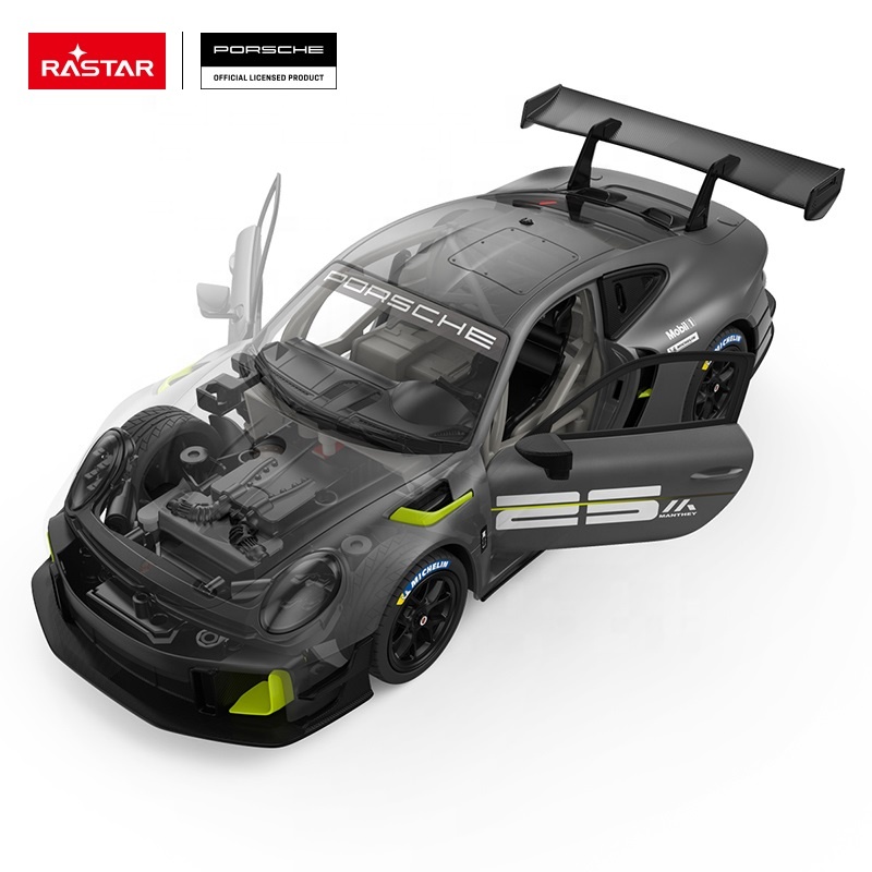 Rastar STEM Building 2.4G Rc Car Diy Building Blocks Kit 1:18 Porsche Assembly Children Toy Remote Control Diy Rc Car for Kid