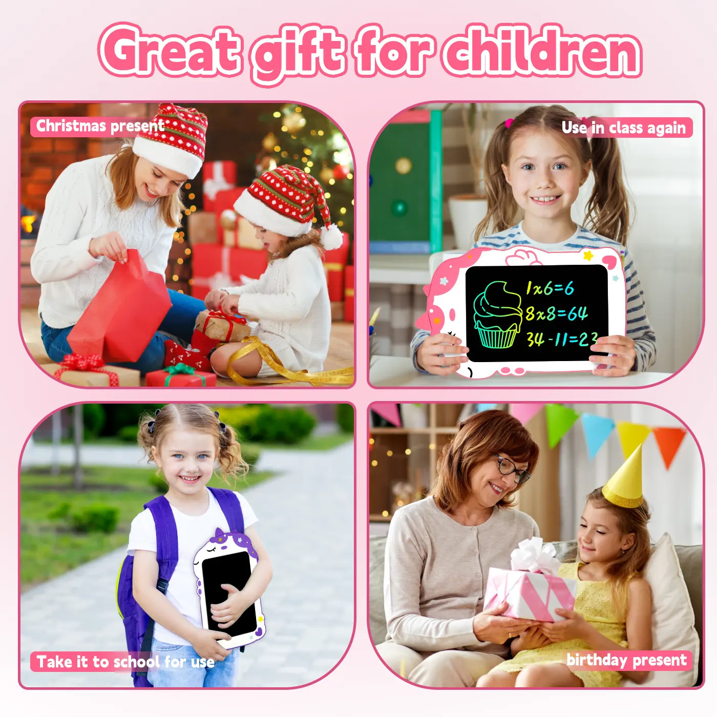 New Unicorn Electronic LCD Writing Board Children's Puzzle Toy and Graphic Tablet Educational Toy