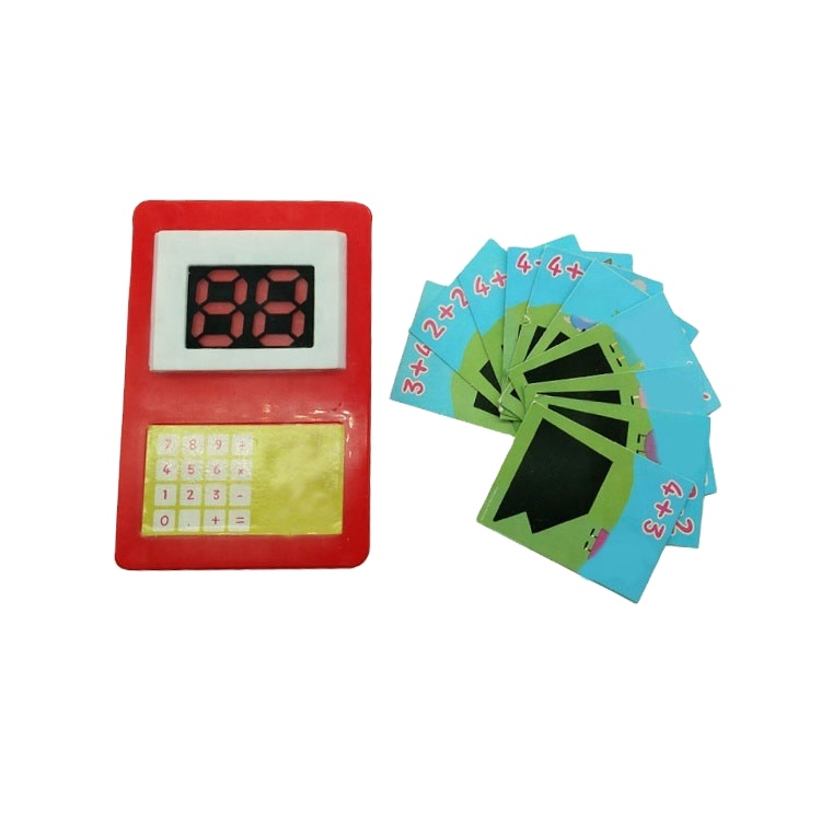 Educational Toys New Games Set Promotion Toys Education Plastic Kids Mini Digital Cards Math Learning Intelligence Development