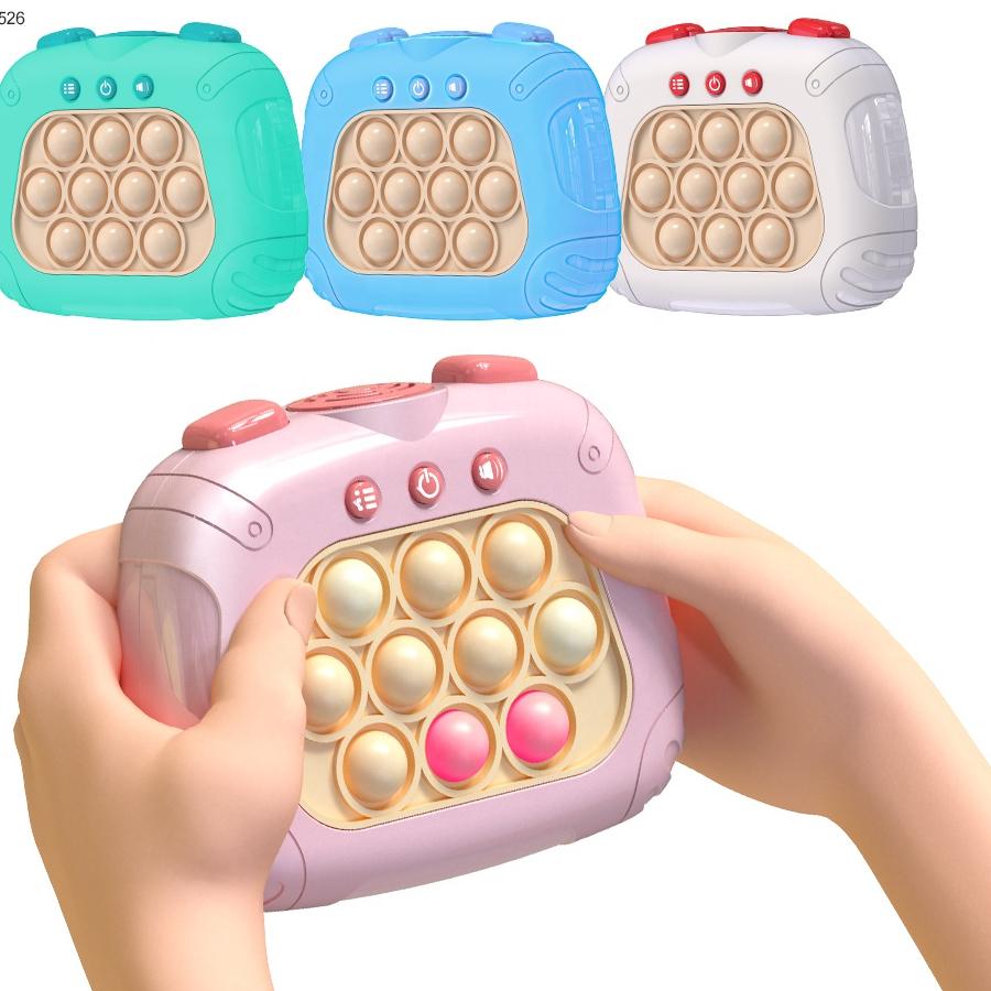 New Children's Electronic Sensory Squeezing Stress Relieving Puzzle Challenge Game Machine Electric Restless Button Quickly