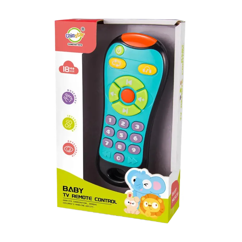 New Arrival Sound and Light and Music Remote Control Toy Electric Multi Function Interactive Early Educational Toys Quois