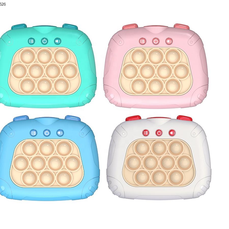 New Children's Electronic Sensory Squeezing Stress Relieving Puzzle Challenge Game Machine Electric Restless Button Quickly