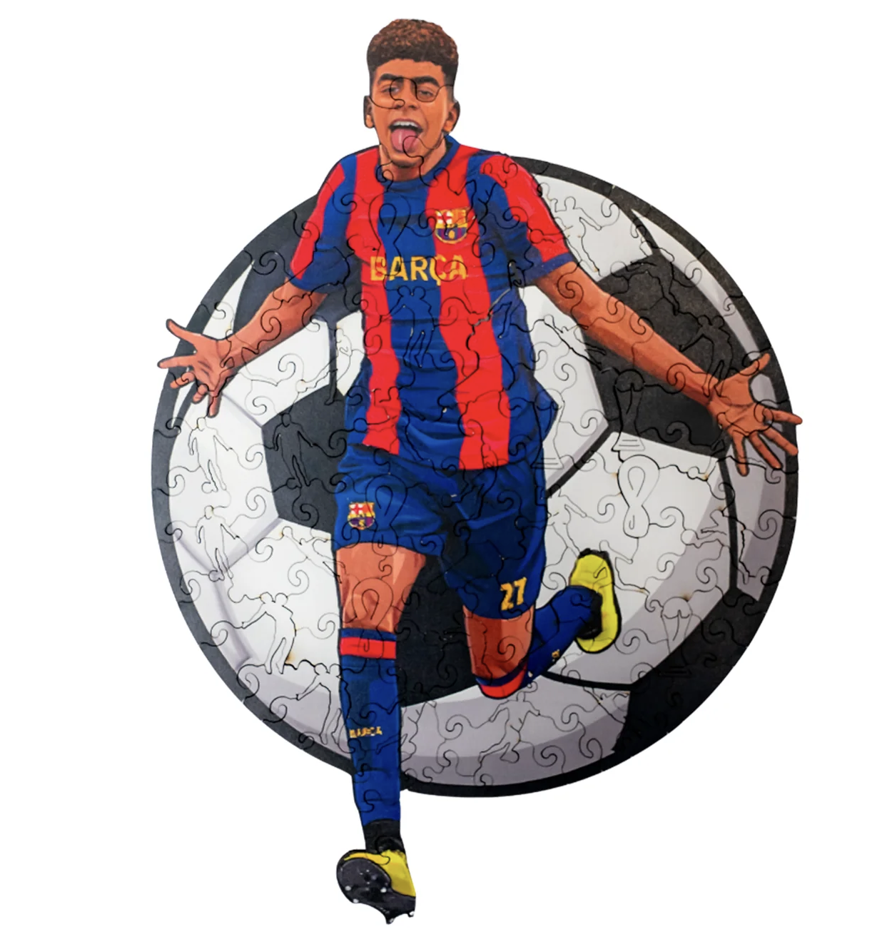 Diy Wooden 3d Football Puzzle Wholesale Custom Wooden Jigsaw Puzzle Sports Puzzles Manufacturer Adult
