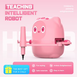 Educational Drawing Robot STEM Toy Plastic ABS Rechargeable Battery for Ages3-8 Best Wholesale Price Party Toys