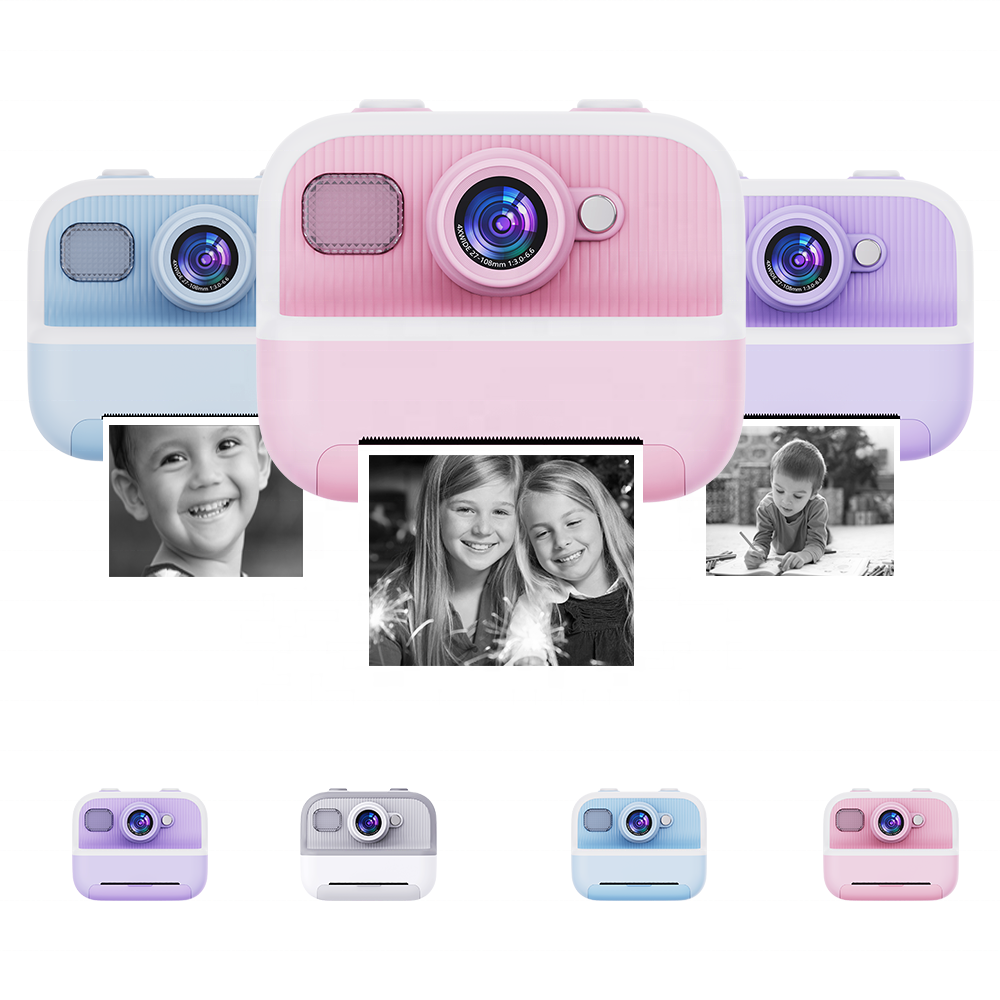 YMX CAM8 Electrical Electric Educatoryl Outdoor Learning Kindergarten Toy Children Print Camera for Kids Children Boy Girl Baby