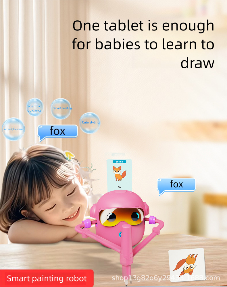 Smart Automatic Drawing Robot Toy details