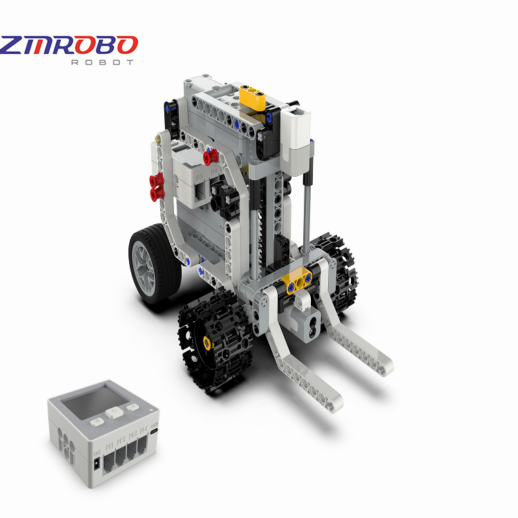 ZMROBO 2022 New Education Robot for Children Coding Programming Building Blocks STEM Kit Block Building DIY Education Robots