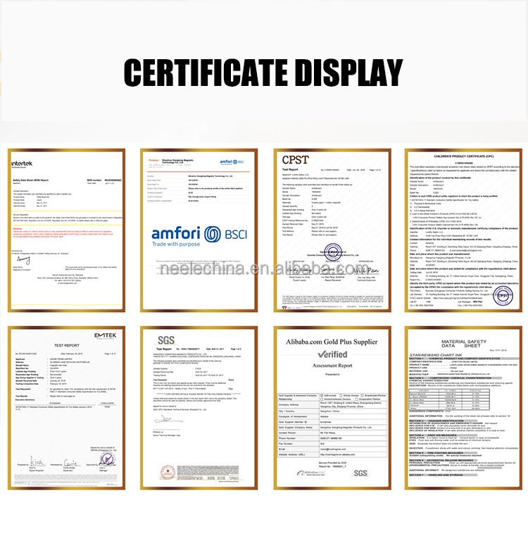 Certifications