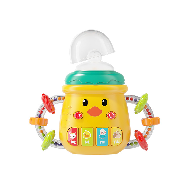 New Arrival Customized Logo Kids Electric Early Education Story Machine Educational Toys With Light up and Music