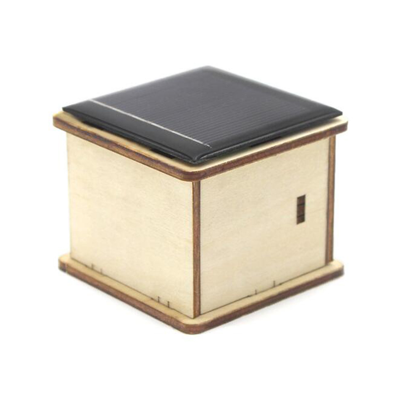 DIY STEM Solar Toy Kits Creative Innovation Wooden Audio Speakers Fun Science Engineering Toys Education for Kids