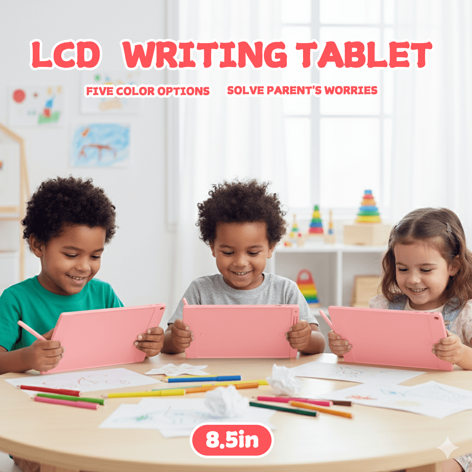 HX 12inch Professional Fashion Graphic LCD Drawing Tablet Kids Drawing Tablet With Pen Lcd Writing Tablet 12 Inch for Kids