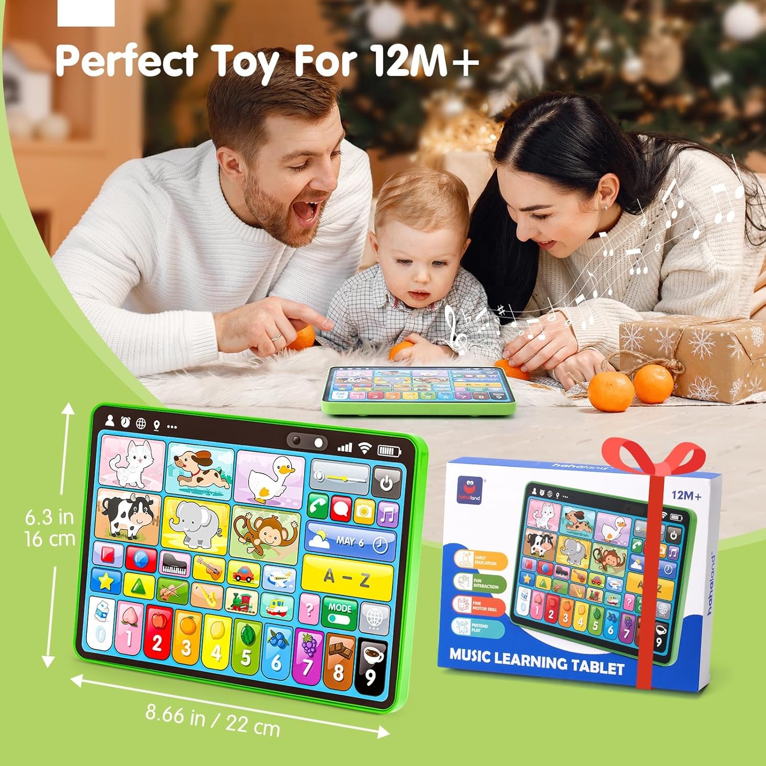 Trilingual Learning Tablet For Kids Upgrade Educational Toy With Sounds Children Sound Pad