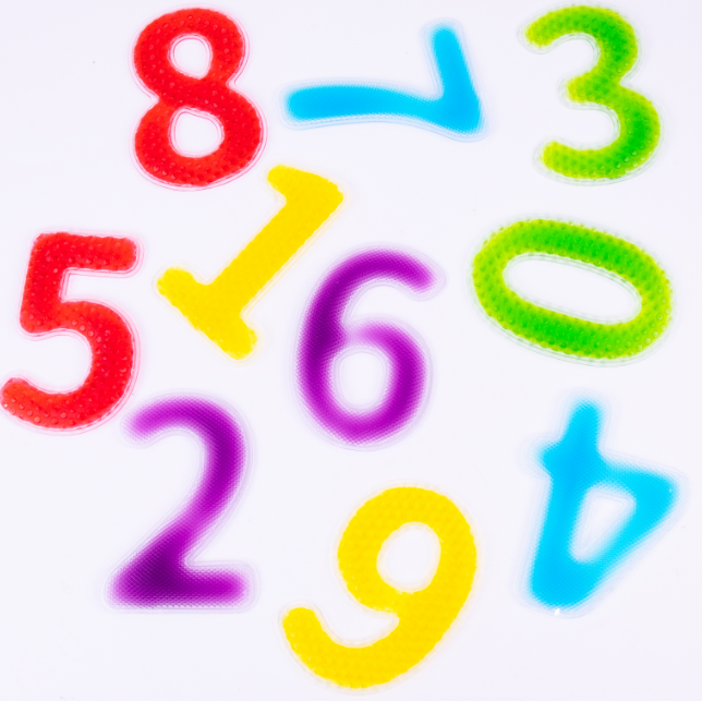 Learning Educational Sensory Toys Kids Math Numbers Montessori Toys for Preschool Toddlers Gel Filled Toys for Autistic Children