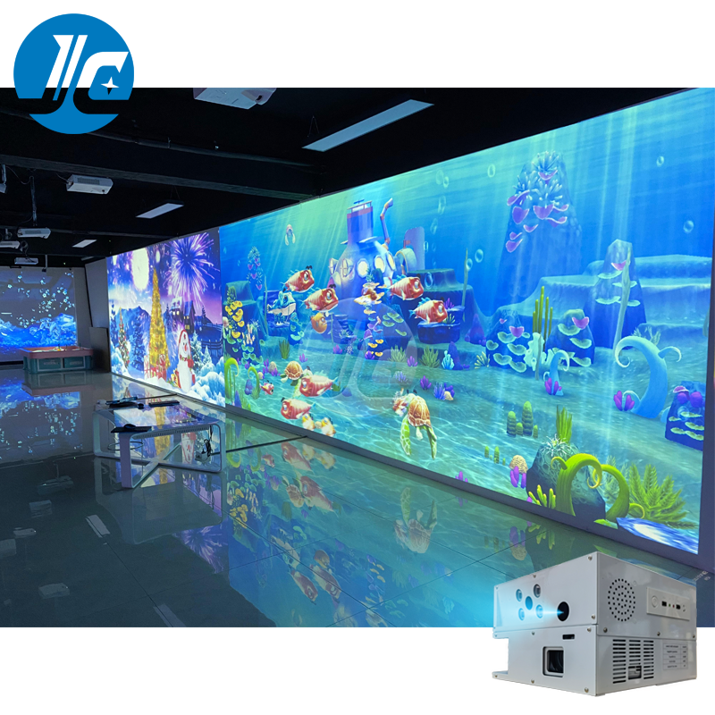 All-in-one Indoor Kids Game Park Wall Smash Ball Interactive Games Interactive Mapping Digital Display Interactive Projection