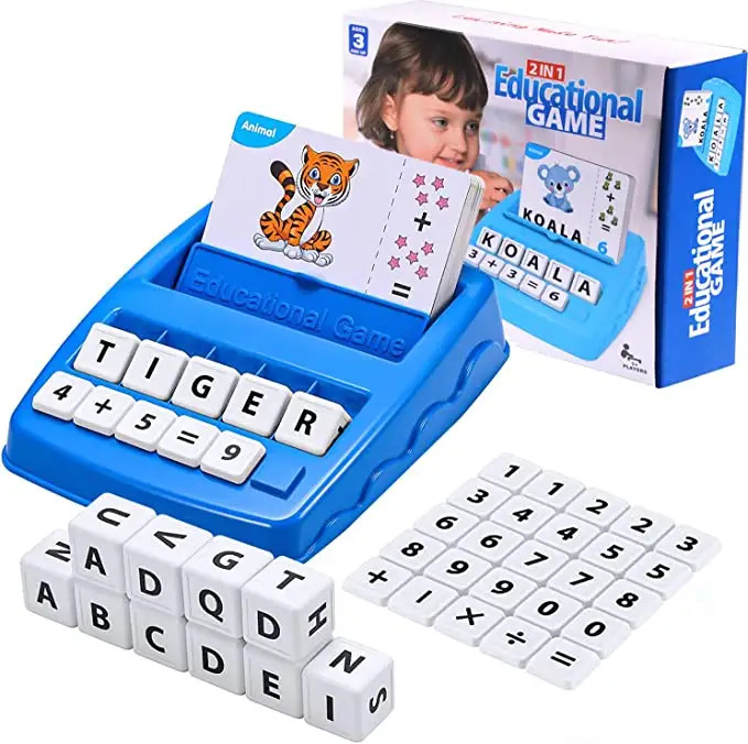 T511 Spelling Alphabet Games Learning Enlightenment Cognition Word Cards Early Childhood Promotion Toys