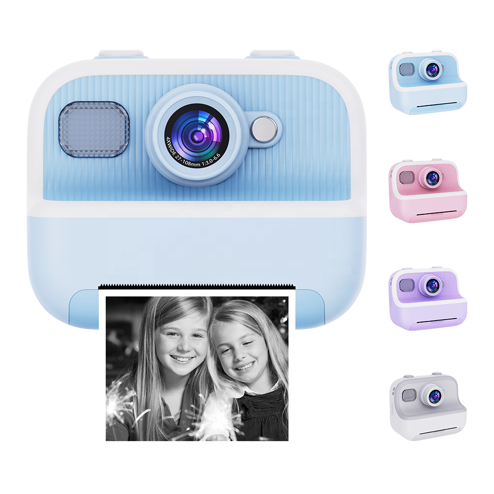 YMX CAM8 Electrical Electric Educatoryl Outdoor Learning Kindergarten Toy Children Print Camera for Kids Children Boy Girl Baby