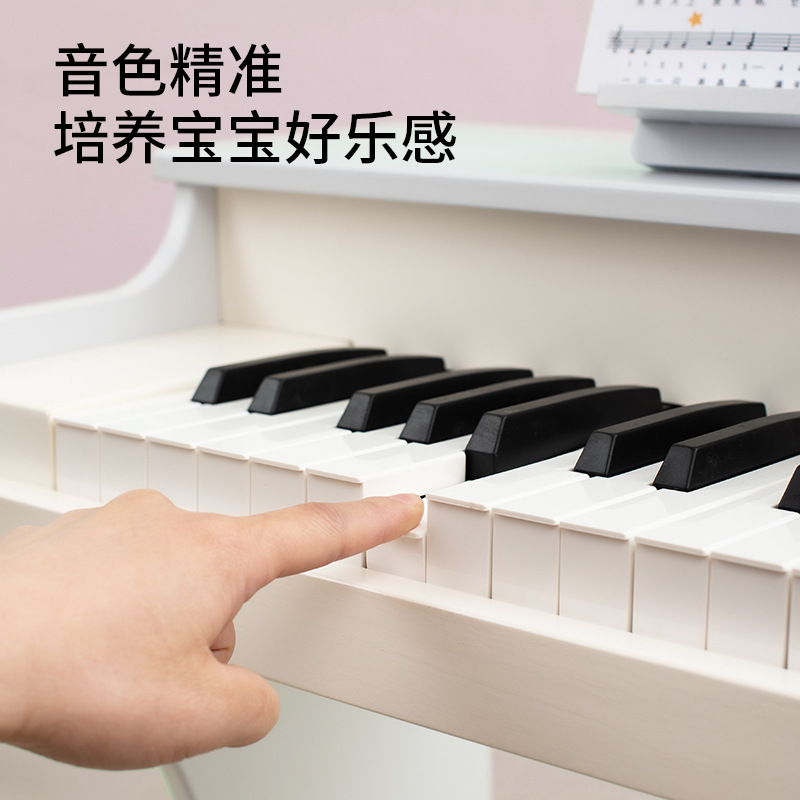 Children's Piano Toys Wooden Early Education Playing Electronic Music Parent-child Interactive Baby Puzzle Kindergarten Playgrou