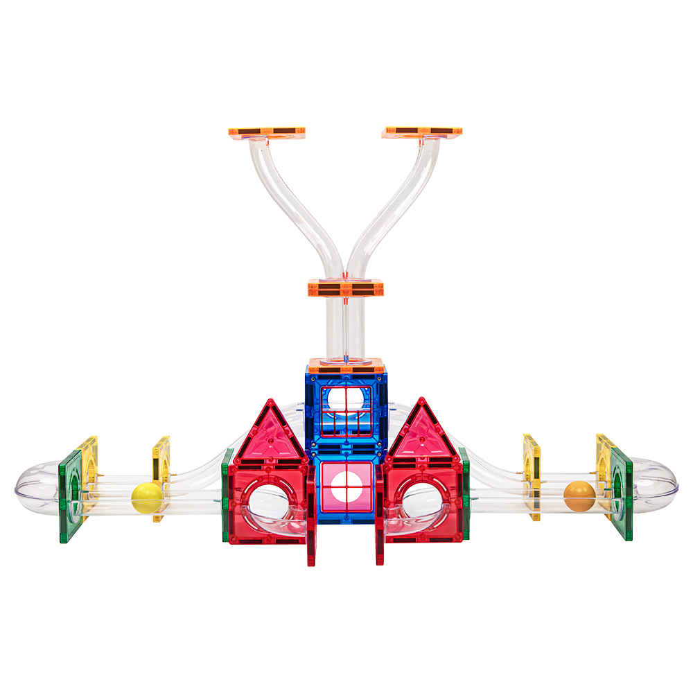 Professional Magnetic Blocks 3d Building Learning Educational Child Brain Development Kit Magnetic Marble Run