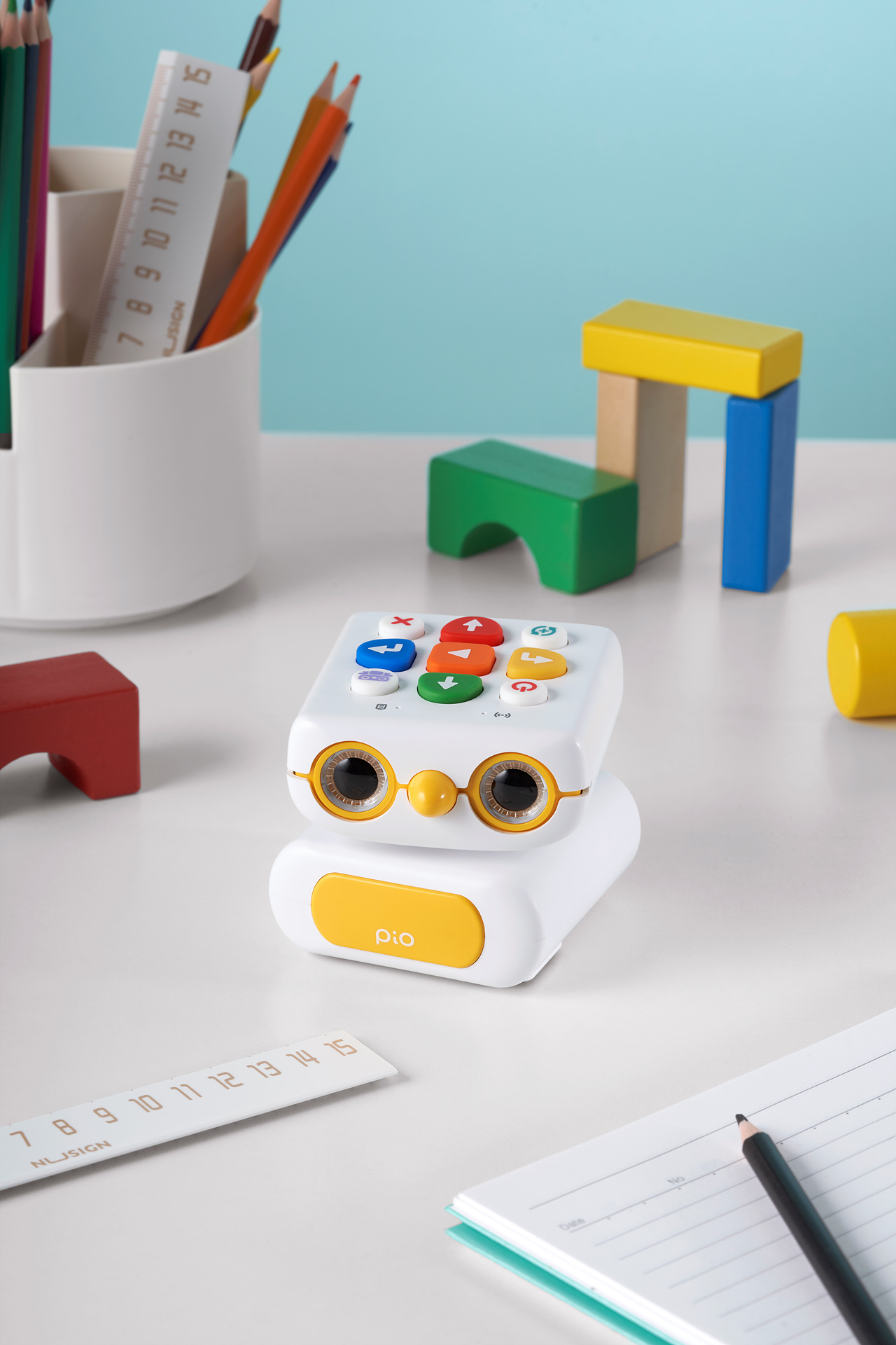 [ROBOMATION] Pio Coding Robot for Kids &amp; Professional Durable High Quality STEM Educational Toy Mix