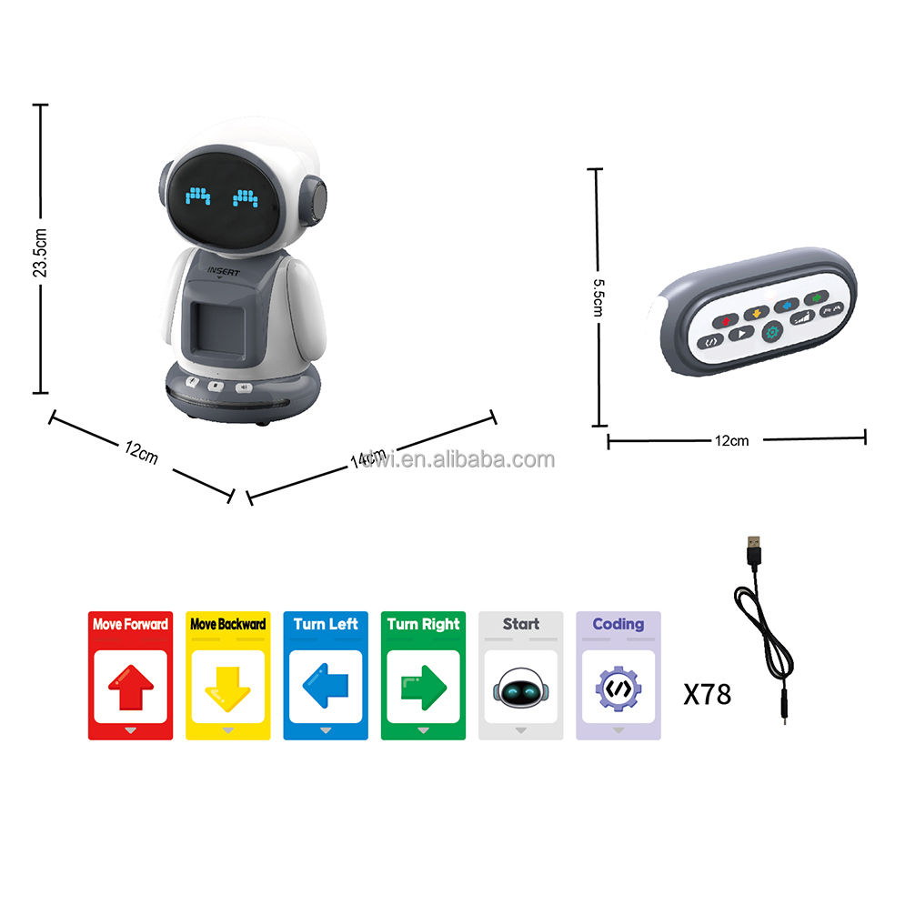 RC Coding Robot Features