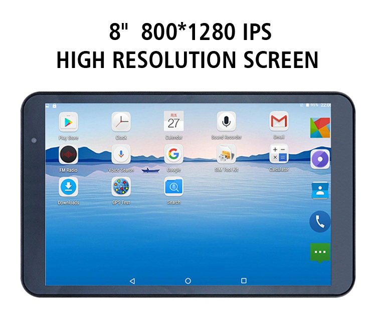 8 Inch Tablet Detail 1
