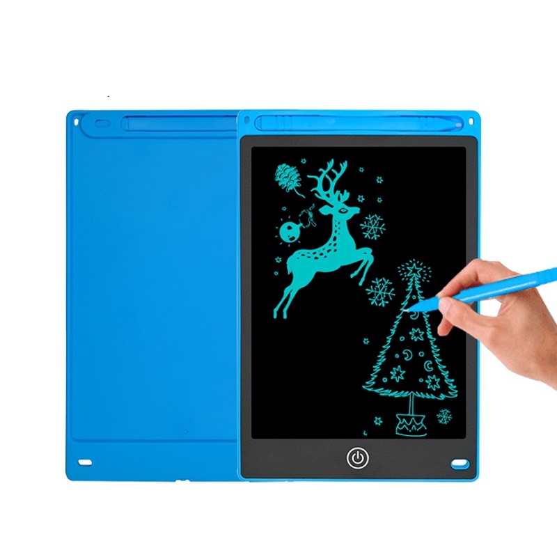 Digital 12-Inch LCD Drawing Tablet With Plastic ABS Frame-Educational Writing Pad For Kids &amp; Adults