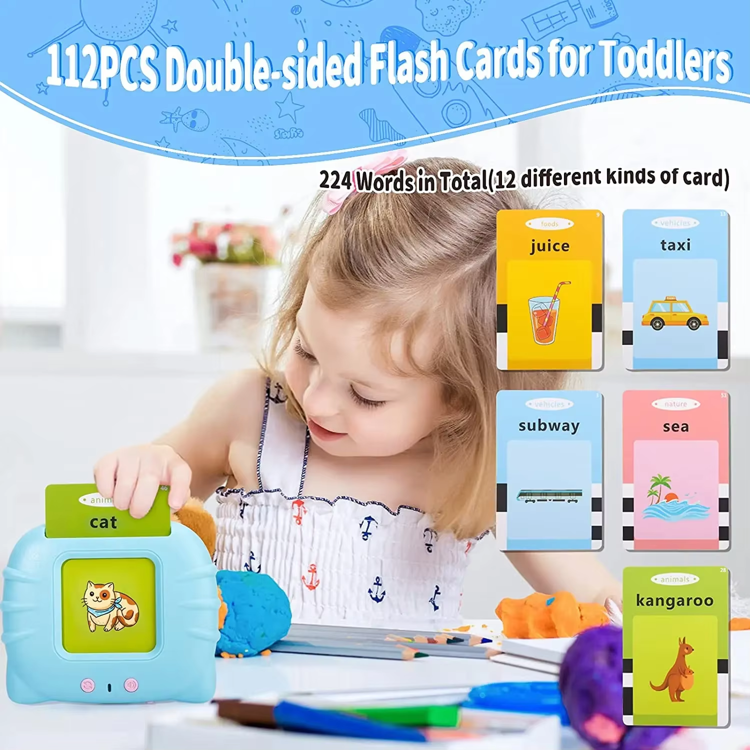 Early Educational Language Card Reader