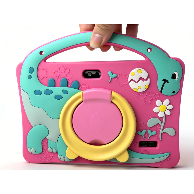 Wholesale New 7 Inch Kids Tablet Android 15 Hot Selling Dual Camera Video Call Wifi Card Parental Control Educational Early Baby