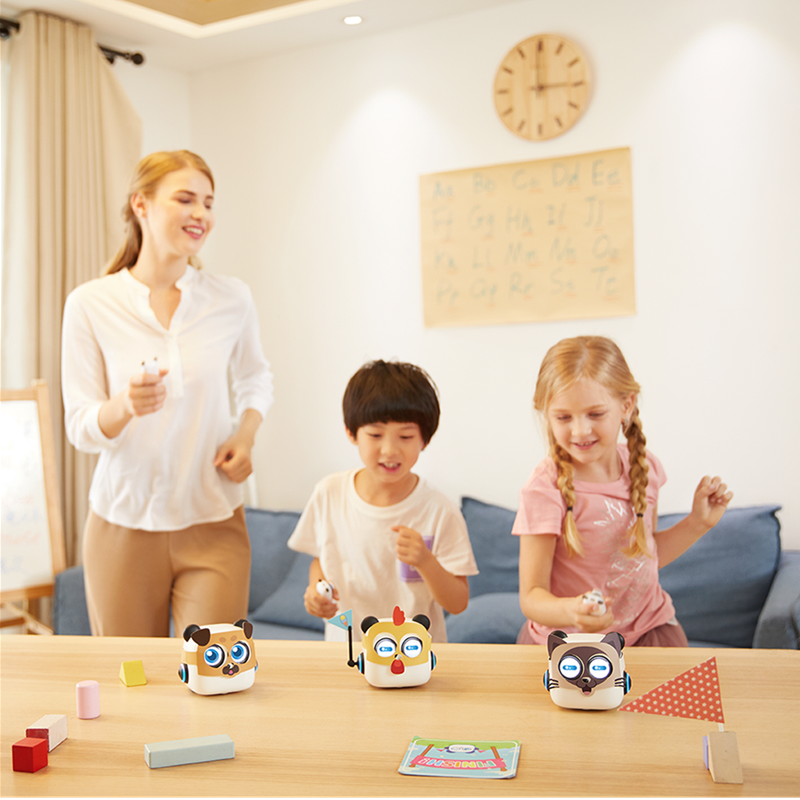 Interactive Screen-Free Coding Robot for Kids Ages 4+ Early STEM Education Programmable Learning Toy for Beginners