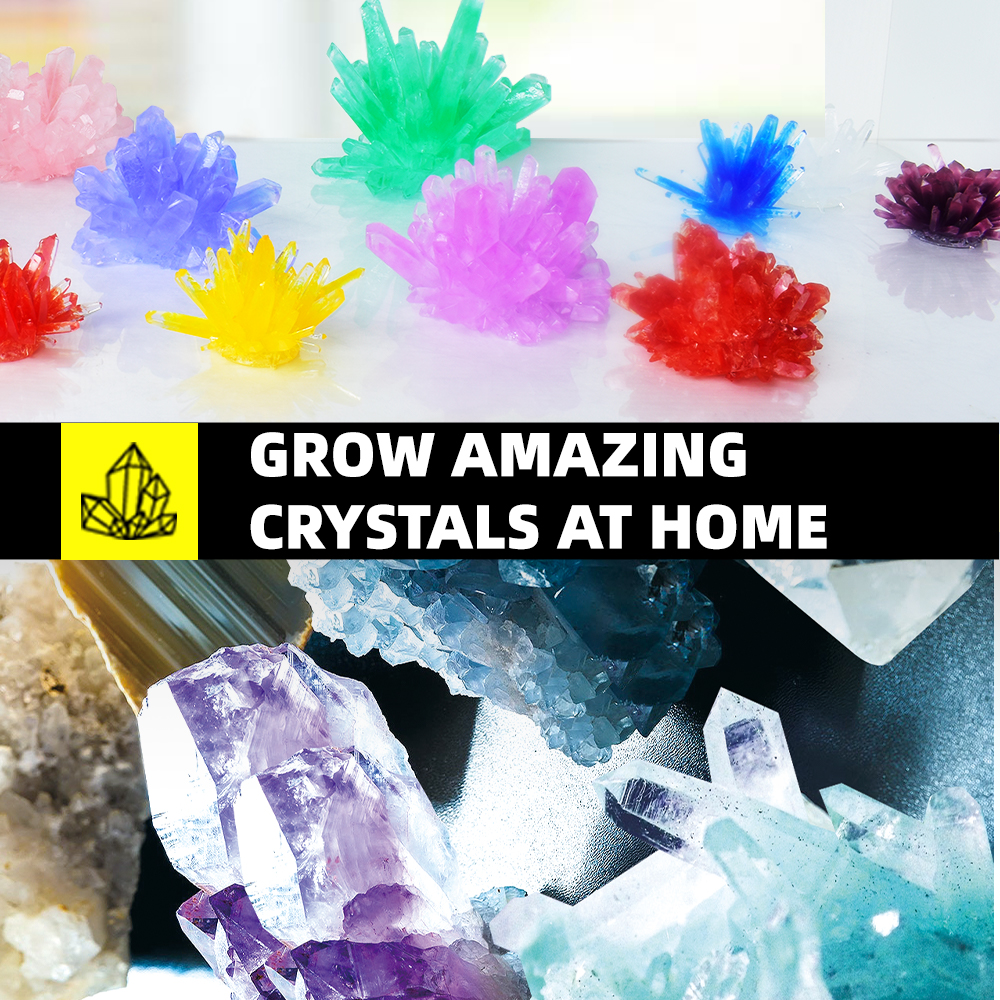 BIG BANG SCIENCE Crystal Growing Kit For Kids Arts &amp; Crafts Kits Children Educational Toys Science Experiments Gifts