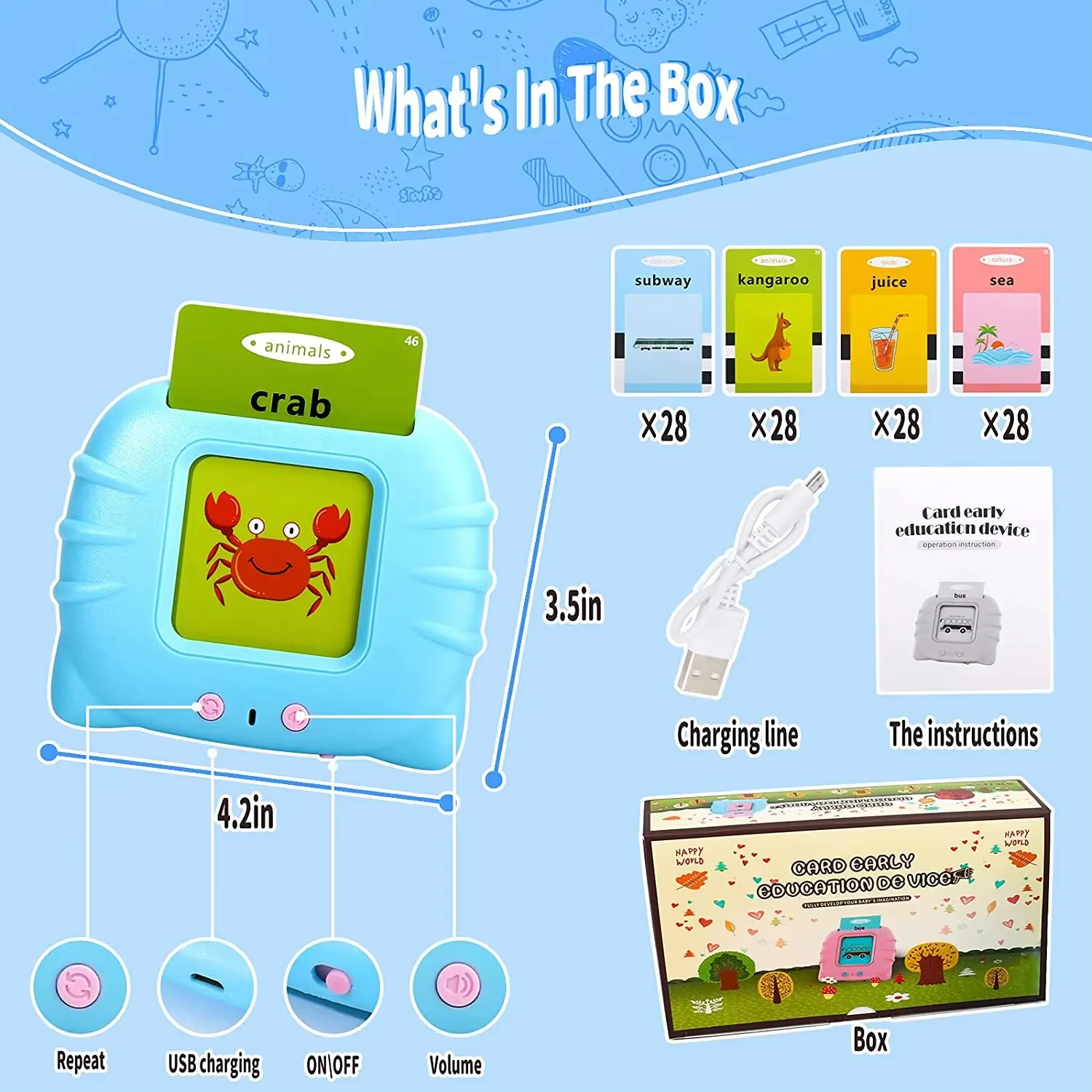 Kids Educational Flash Cards